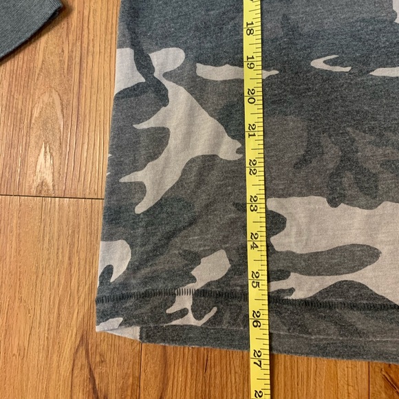 Free People Arielle Camo Printed Longsleeved Tee - Picture 9 of 9